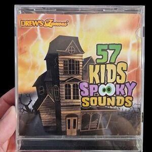 Drew's Famous Kids Spooky‎ Sounds CD 57 Tracks Halloween Creaking Doors
